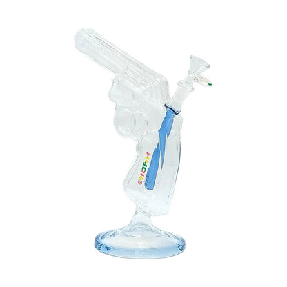 9" Revolver-Shaped Glass Water Pipe (MST153)