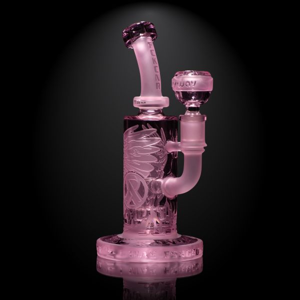 Phoenix: Forged in Fire 6″ Pink Cancer Dab Rig