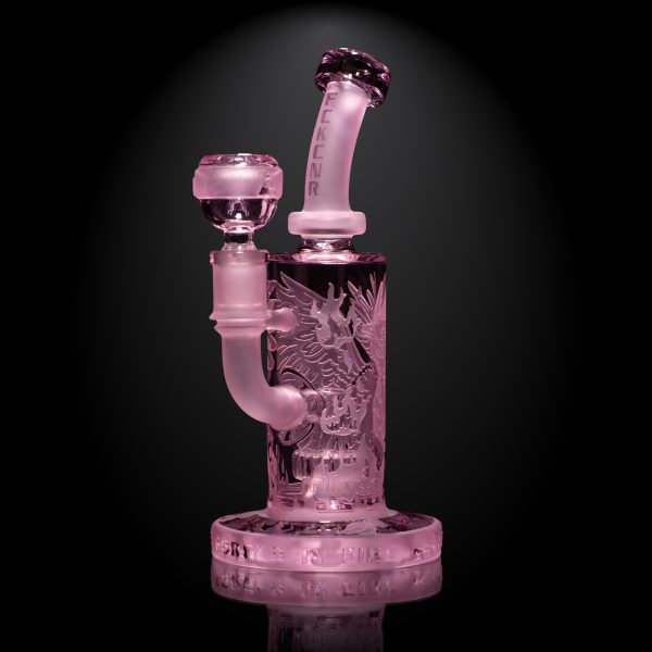 Phoenix: Forged in Fire 6″ Pink Cancer Dab Rig