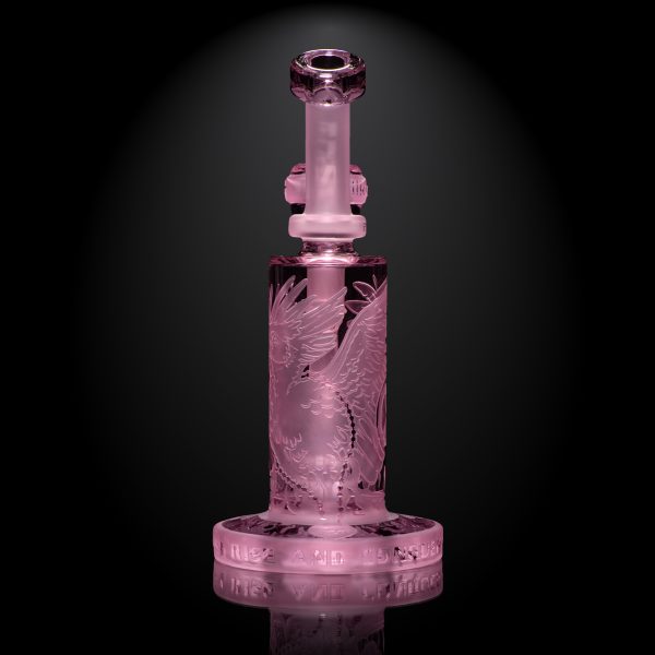 Phoenix: Forged in Fire 6″ Pink Cancer Dab Rig