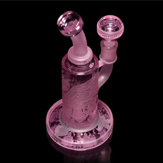 Phoenix: Forged in Fire 6″ Pink Cancer Dab Rig