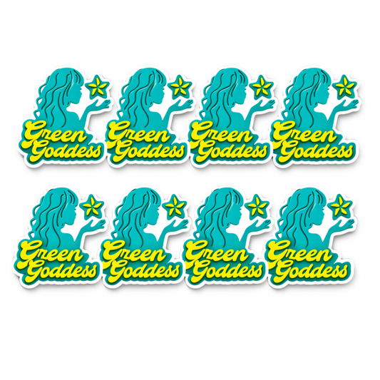 Green Goddess | 8-Pack Croc Charms