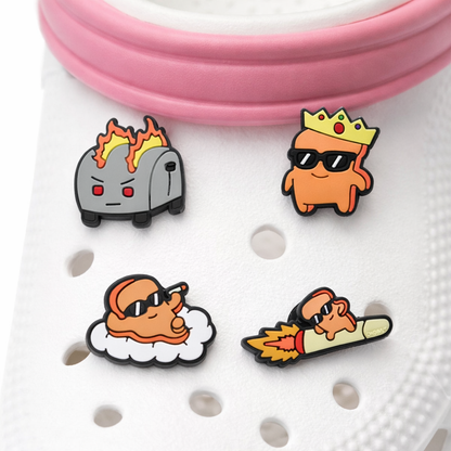 Choast | 8-Pack Croc Charms