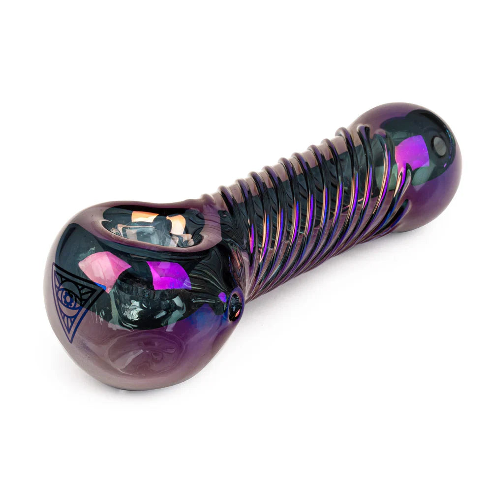 Red Eye Tek® | 4.5" Metallic Terminator Finish Big Twister Hand Pipe