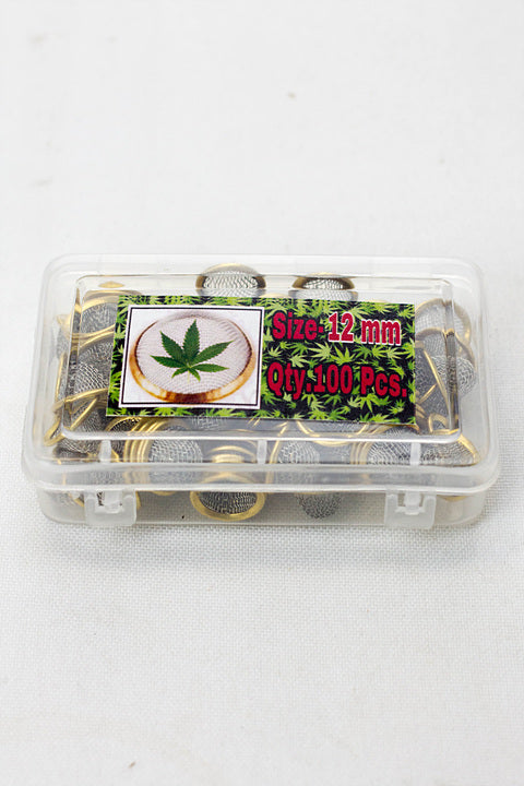 Preformed dome metal screen