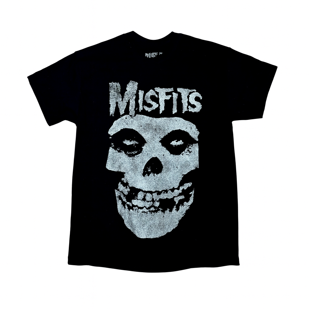 Misfits | “Classic Distressed Fiend Skull” Short Sleeve Unisex Black T-Shirt