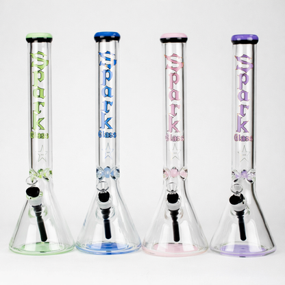 Spark  | 18" 9 mm glass water bong with thick base