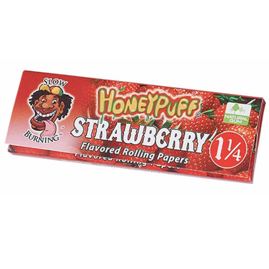 Honey Puff | Slow Burning Flavored Rolling Paper-12 booklets/display  [P802x]