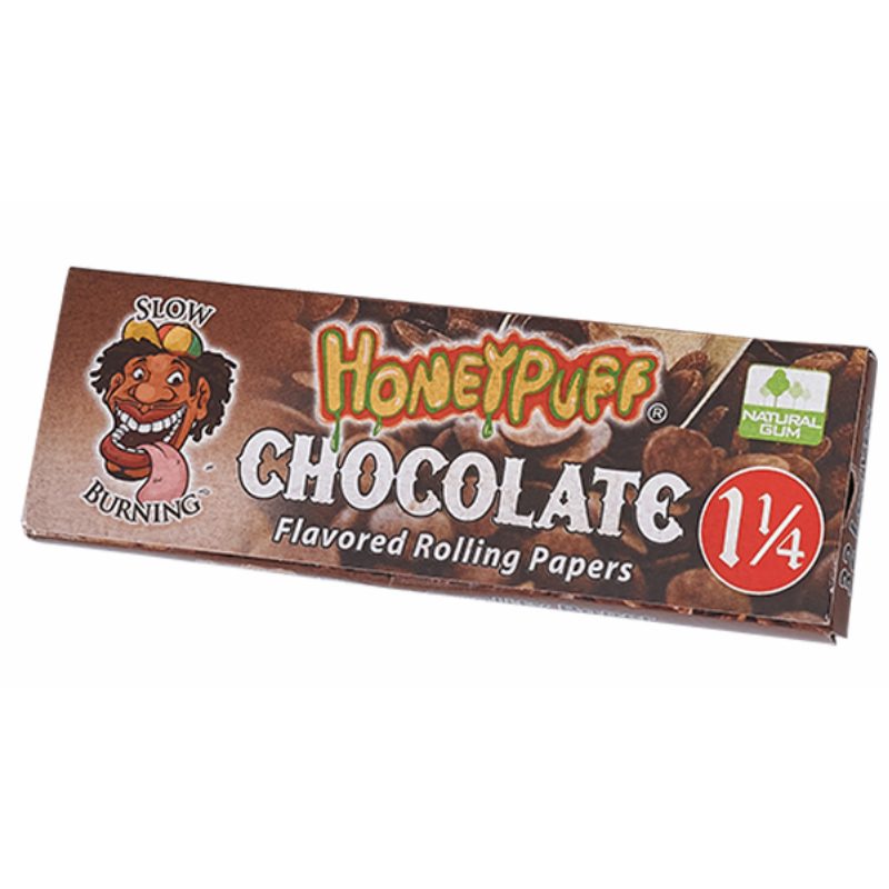 Honey Puff | Slow Burning Flavored Rolling Paper-12 booklets/display  [P802x]