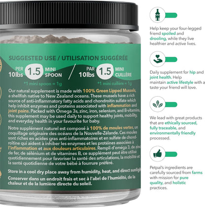 PetPal | New Zealand Green Mussel Powder for Dogs_6