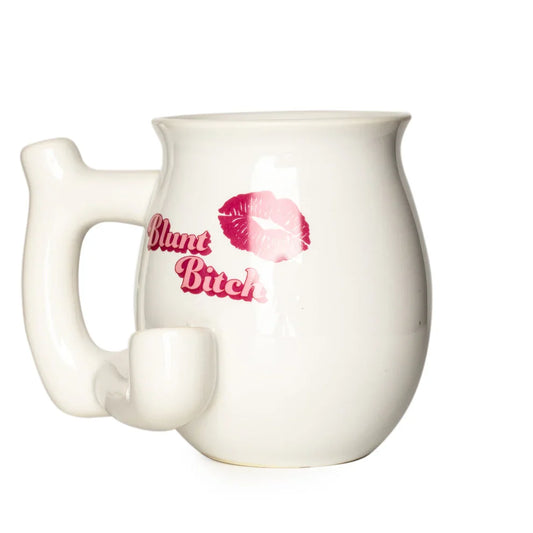 West Coast Gifts™ | Blunt Bitch – Ceramic Mug Pipe [C312]