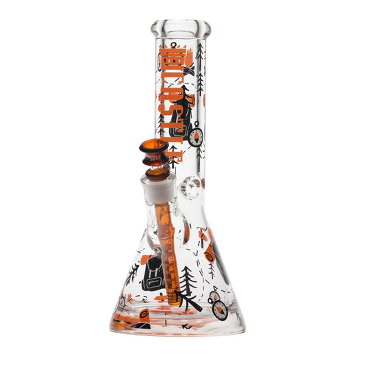 12" Adventure Beaker Bong – 9mm Thick Glass