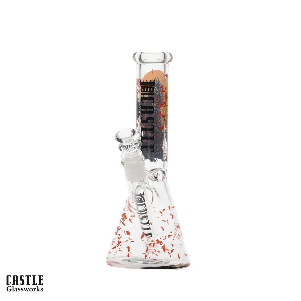 10" Bushi Beaker Bong - 5mm Thick Glass