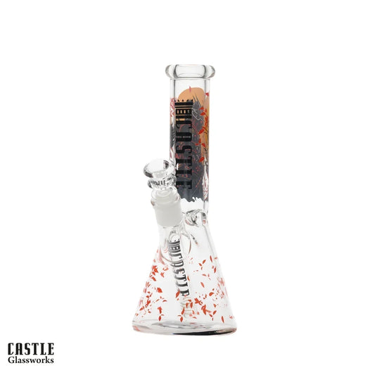 10" Bushi Beaker Bong - 5mm Thick Glass