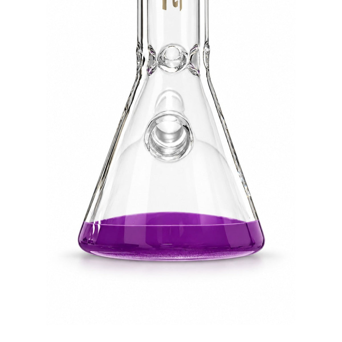 Fortune | 10" Color Accent Beaker Glass Water Pipe – 5mm