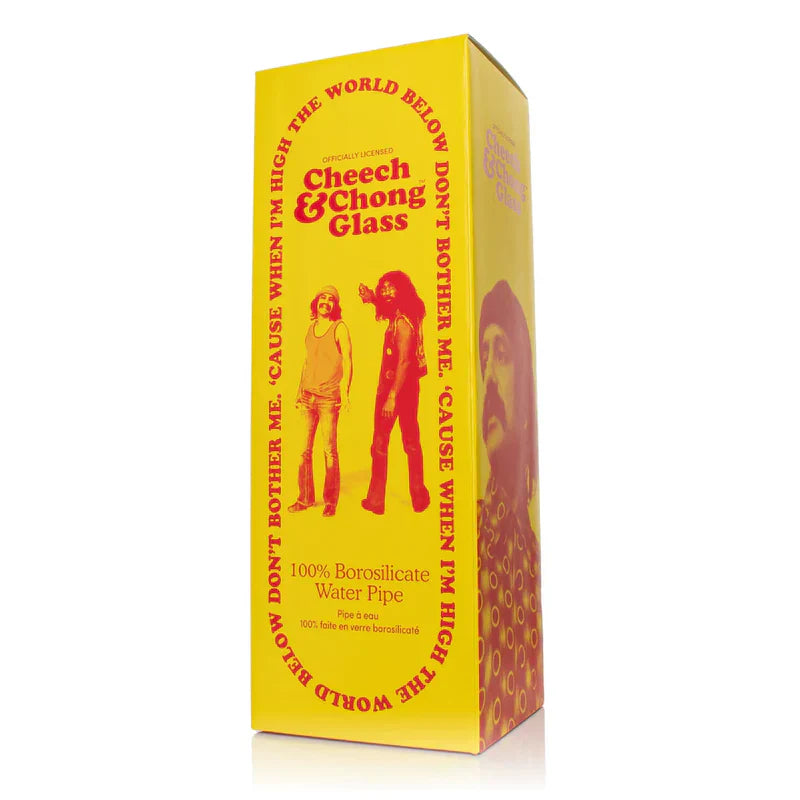 Cheech & Chong® Glass | 15" 7mm Thick 420 Mind Meld Water Pipe [CC167]