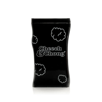 Cheech & Chong | 3.8" Dave's Not Here, Man Dugout W/Borosilicate Taster