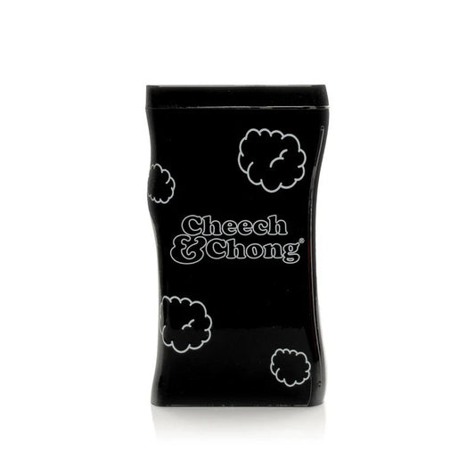 Cheech & Chong | 3.8" Dave's Not Here, Man Dugout W/Borosilicate Taster