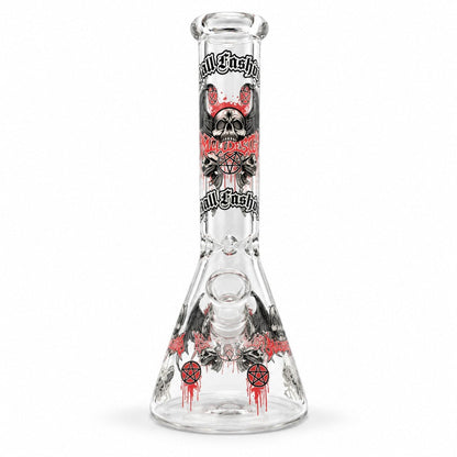 10" Glow-in-the-Dark Skull Graphic Beaker
