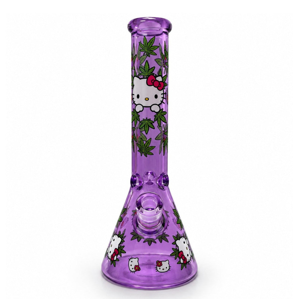 14" Character & Leaf Pattern Beaker