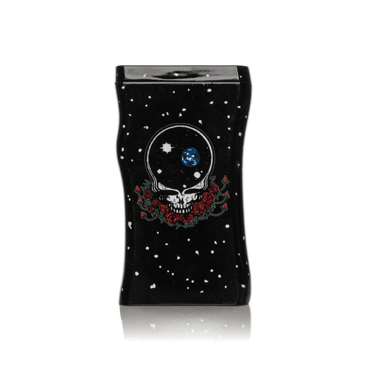 Grateful Dead | 3.8" Space Your Face Dugout W/Borosilicate Taster