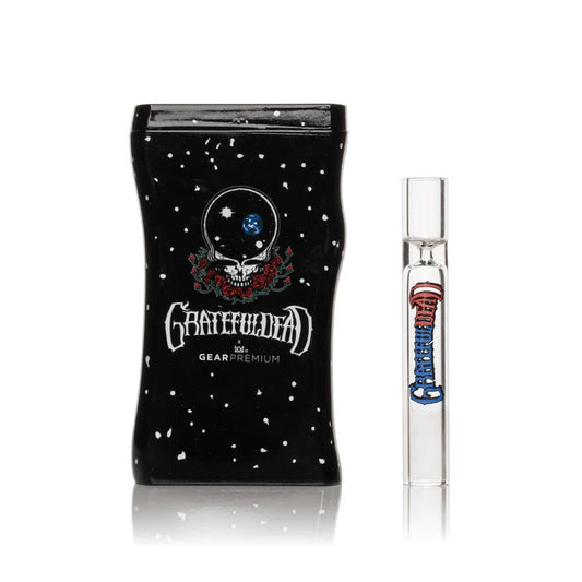 Grateful Dead | 3.8" Space Your Face Dugout W/Borosilicate Taster