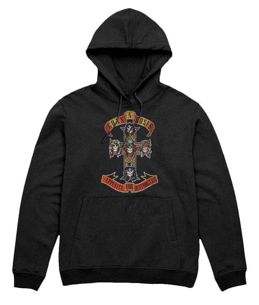 Guns N’ Roses | Authentic "Appetite For Destruction" Hoodie (officially licensed)