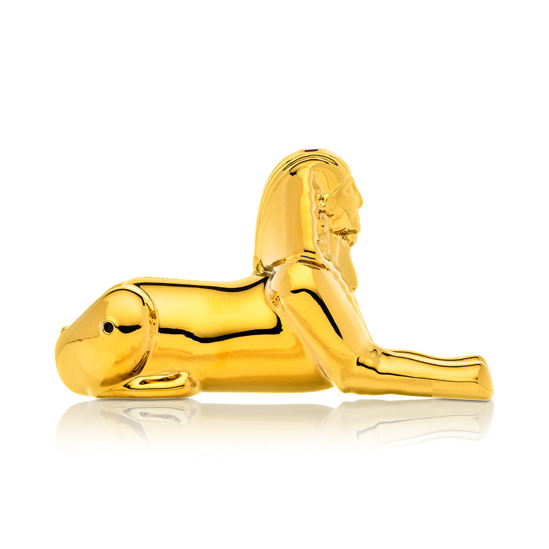 Hemper | 5" Ancient Egypt Hand Pipe – Sphinx Gold Edition [PP6062]