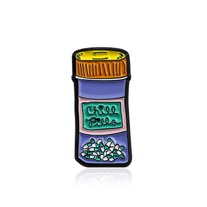 Medicine Bottle Badge
