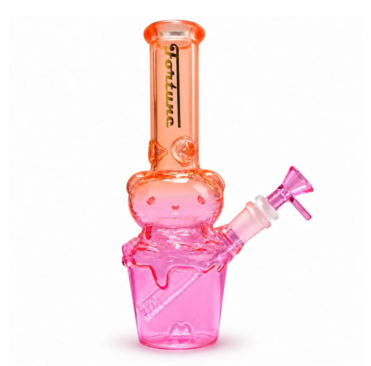 Fortune | 10" Character Cup Glass Water Pipe