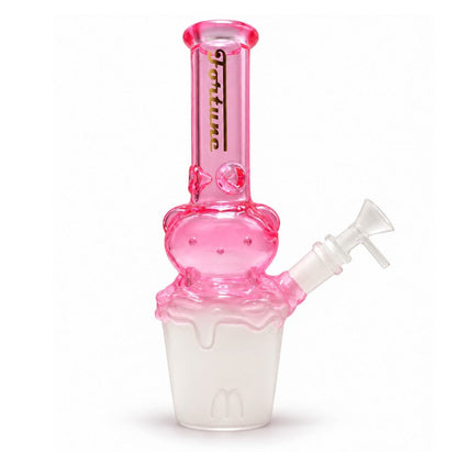 Fortune | 10" Character Cup Glass Water Pipe