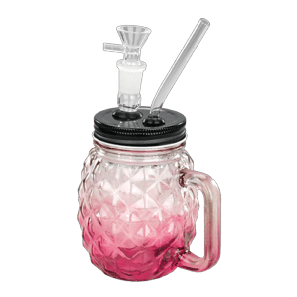 TOPPUFF® | 5” Pineapple Glass Bong-Surface Plating Colors [JTOP01.1003]