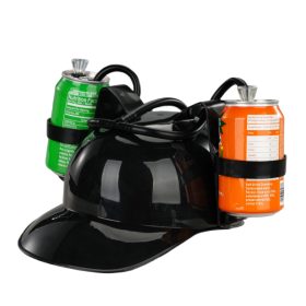Party Sip Hands-Free Dual Drink Drinking Helmet – Baseball Cap