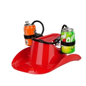 Party Sip Hands-Free Dual Drink Drinking Helmet – Cowboy Hat