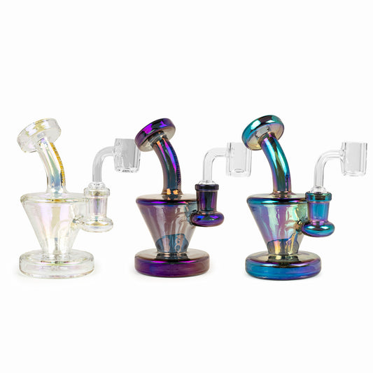 Red Eye Tek® | 5.5" Tall Metallic Terminator Finish Quantum Concentrate Rig