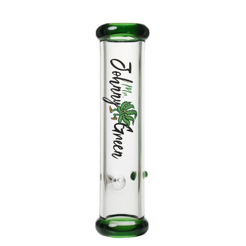 Johnny Green | 10″ 7mm Steamroller Glass – Green (MJG-016)