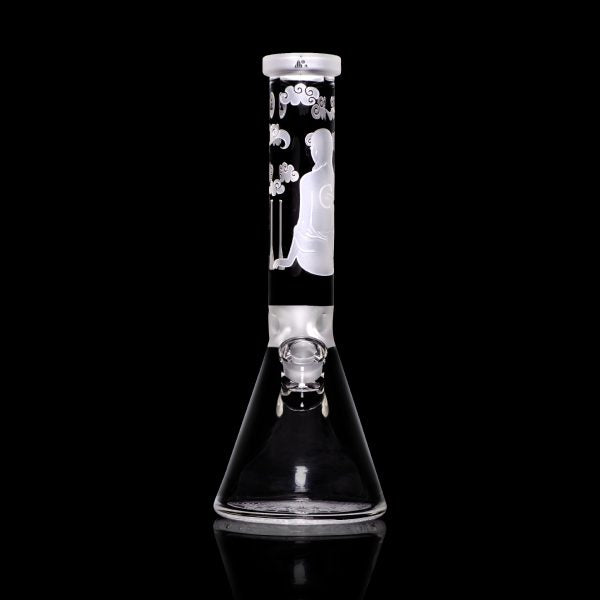 Midnight 14″ Clear Beaker Bong
