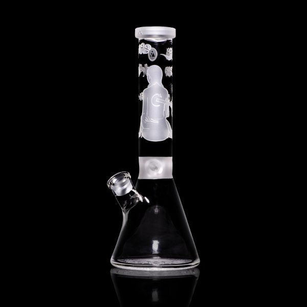 Midnight 14″ Clear Beaker Bong