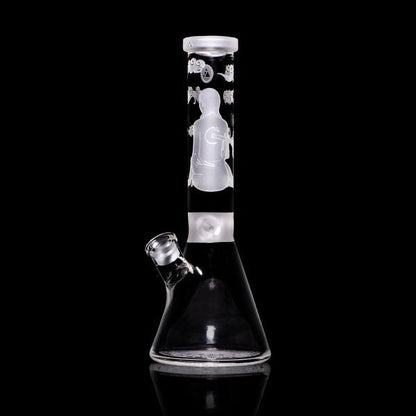 Midnight 14″ Clear Beaker Bong