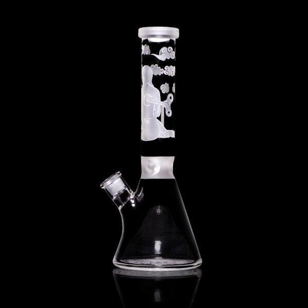Midnight 14″ Clear Beaker Bong