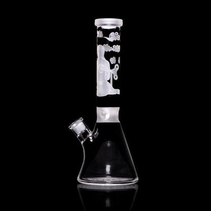 Midnight 14″ Clear Beaker Bong