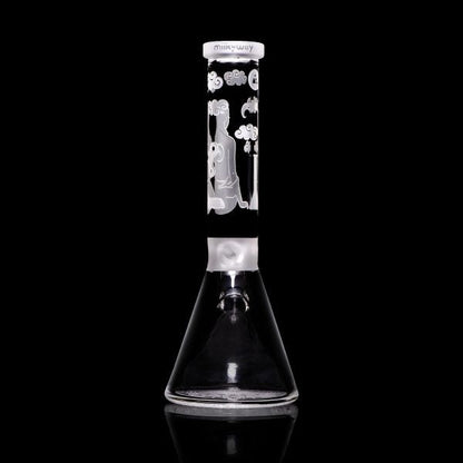 Midnight 14″ Clear Beaker Bong