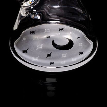 Midnight 14″ Clear Beaker Bong