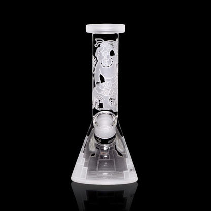 Maya Fort 7.5″ Clear Mini Beaker Bong