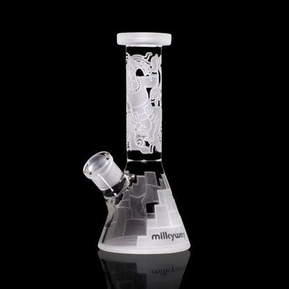 Maya Fort 7.5″ Clear Mini Beaker Bong
