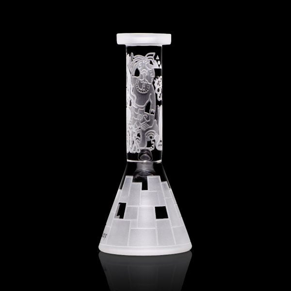 Maya Fort 7.5″ Clear Mini Beaker Bong