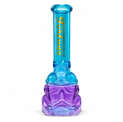 Fortune | 10" Novelty Helmet Glass Water Pipe