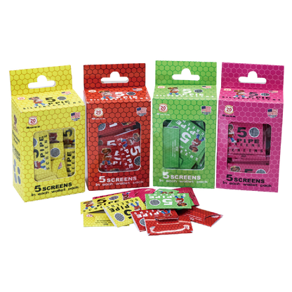 Honey Puff | Pipe Screen – Assorted Colors [P1274-40]