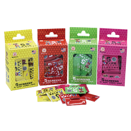 Honey Puff | Pipe Screen – Assorted Colors [P1274-40]