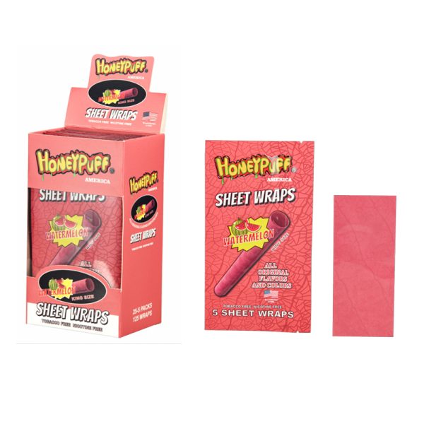 Honey Puff | Flavored Sheet Wraps – Box of 25 [P1295]